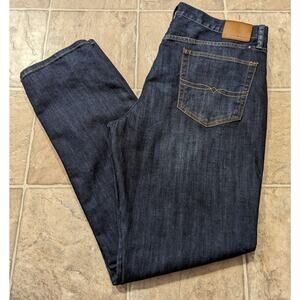 Lucky Brand Men's Size 38X34 121 Heritage Slim Dark Wash Blue Jeans 1833